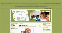 Desktop Screenshot of mommyofmany.com